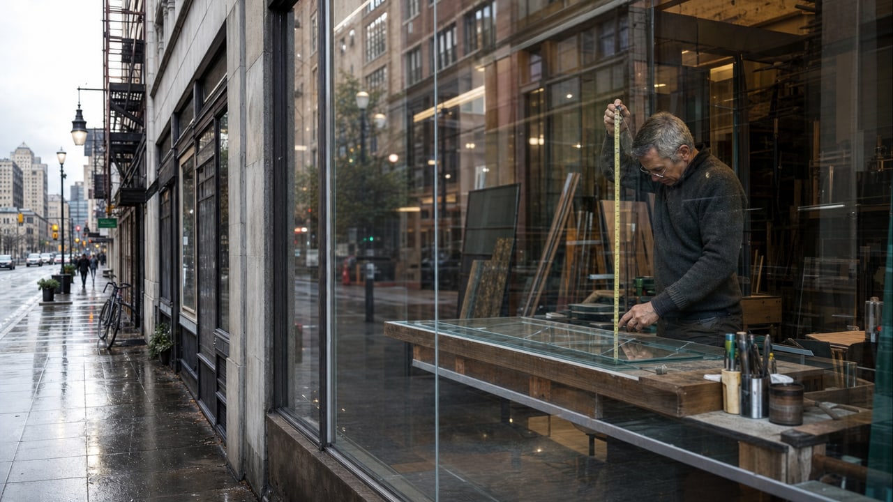 Remplacement de vitre — Vitrier à Vannes
